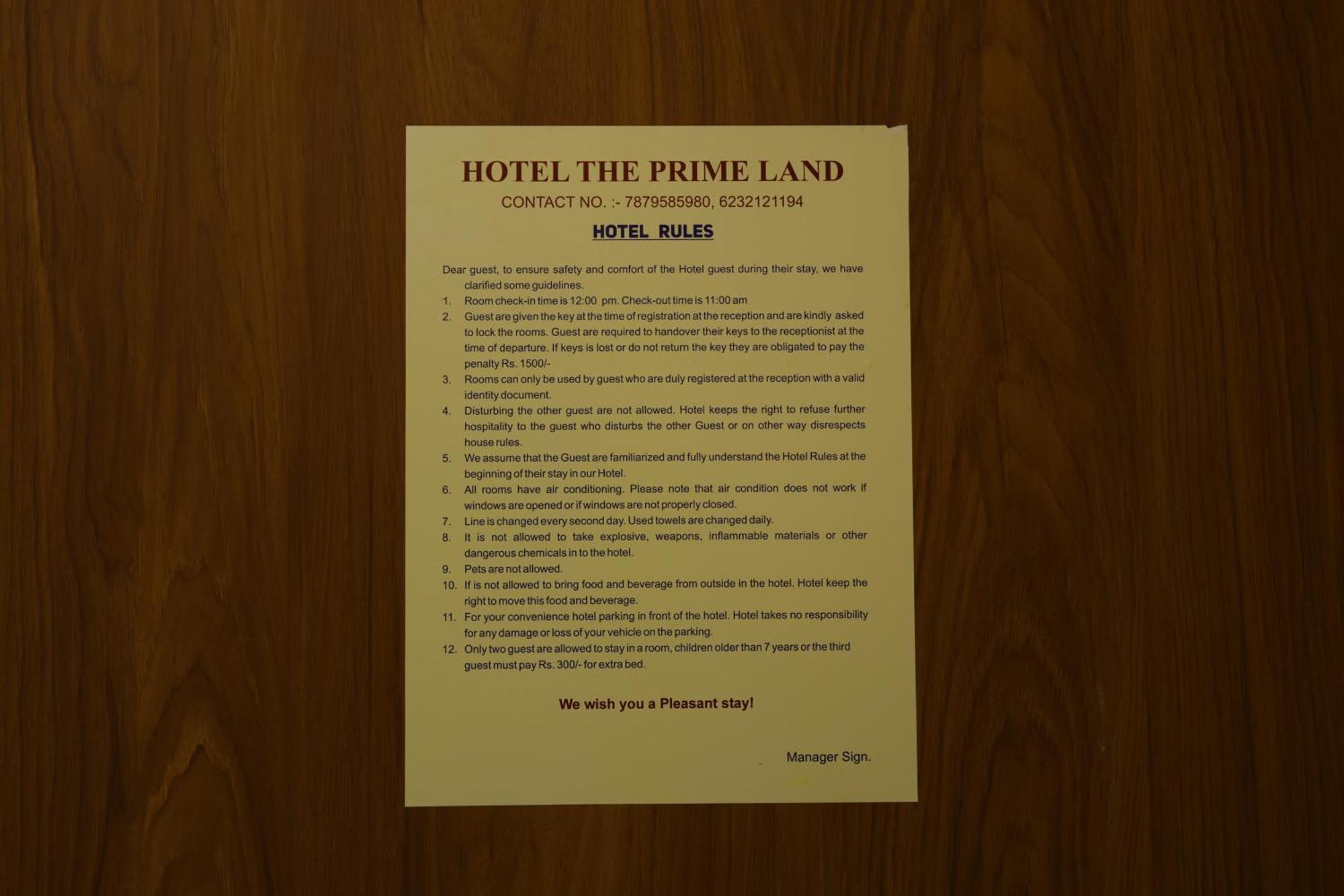 Hotel The Prime Land Hoshangabad エクステリア 写真